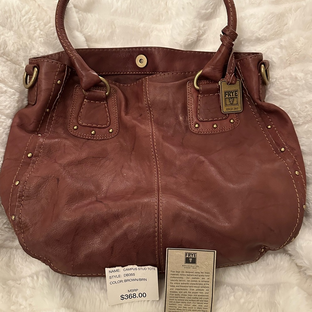 Frye Women's Brown Leather Tote